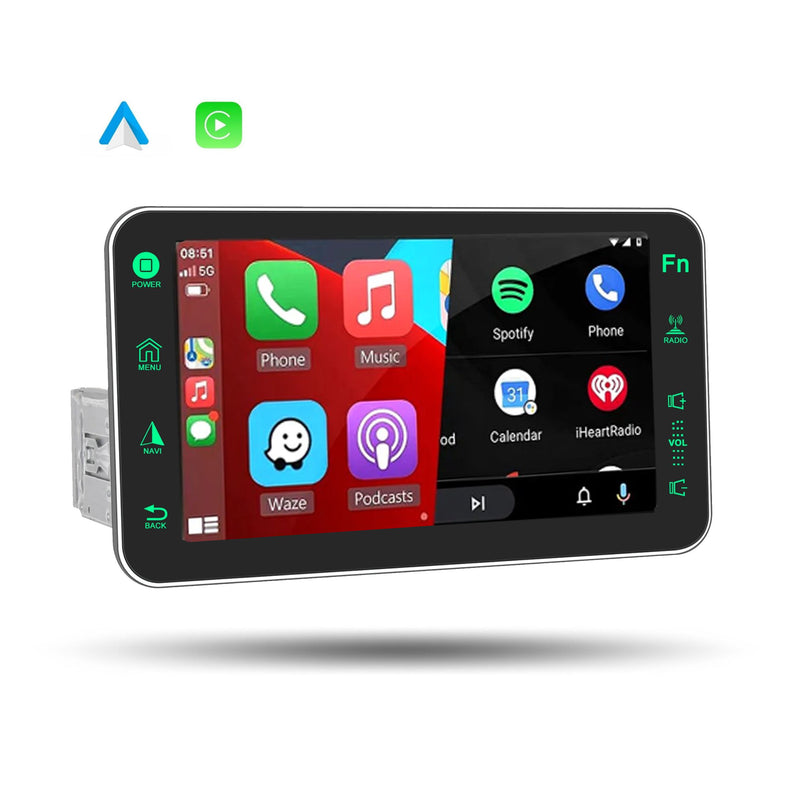 Boscer 1Din Autoradio Apple Carplay Android Auto 8 Inch HD K boscer-1din-autoradio-apple-carplay-android-auto-8-inch-hd-k