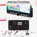 Boscer 1 Din Autoradio met Scherm – afbeelding 9