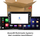Boscer 1Din Autoradio - Apple Carplay & Android Auto - 7" HD Automatisch Klapscherm - Motor Klapscherm - USB, Aux, Bluetooth - MP5 - Achteruitrijcamera