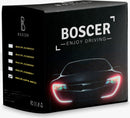 Boscer 1Din Autoradio - Apple Carplay & Android Auto - 7" HD Automatisch Klapscherm - Motor Klapscherm - USB, Aux, Bluetooth - MP5 - Achteruitrijcamera