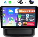 Boscer 2 Din Autoradio - Geschikt voor Renault Trafic, Opel Vivaro & Nissan Primastar (2010-2014) - Draadloos Apple CarPlay & Android Auto - 8-Core Snapdragon - 10.1 Inch HD Touchscreen - WiFi, Bluetooth & USB - Achteruitrijcamera & Microfoon