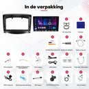 Boscer Android 15 Autoradio - Geschikt voor Peugeot 207 2006-2015 - 4+64GB - 9 inch HD IPS Touchscreen - Draadloze Apple CarPlay & Android Auto - GPS Navigatie - Bluetooth, USB & MP5 - Microfoon & AHD Achteruitrijcamera