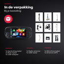 Boscer Autoradio - Geschikt voor Fiat 500 2007-2015 - Android 13 - Apple Carplay & Android Auto (Draadloos) - 2+32GB - 7 Inch HD Touchscreen - GPS Navigatiesysteem - Wit - Achteruitrijcamera & Microfoon - 2025 Model