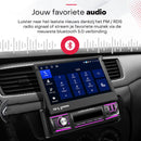 Boscer 1Din Autoradio - Android 15 - Apple Carplay & Android Auto (Draadloos) - 2+64GB - 7 Inch IPS HD Handmatig Klapscherm - Navigatiesysteem - Bluetooth, Aux, USB, SD & MP5 - GPS - WIFI - Achteruitrijcamera & Microfoon
