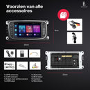 Boscer Autoradio - Geschikt voor Ford Focus, S-Max, Mondeo, Galaxy, C-Max & Kuga - Apple Carplay & Android Auto (Draadloos) - Android 11 - 2+32GB - 7' HD Touchscreen - Navigatiesysteem - Zwart - Achteruitrijcamera & Microfoon