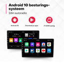 Boscer Autoradio 2Din Universeel - Android 13 - Apple Carplay & Android Auto - 9 Inch HD Touchscreen - GPS Navigatiesysteem - 2+64GB - Microfoon & Achteruitrijcamera