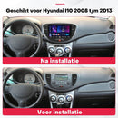 Boscer 2 Din Autoradio - Geschikt voor Hyundai i10 2008-2013 - Draadloos Apple CarPlay & Android Auto - Vernieuwd Bedieningspaneel - 9 Inch HD Touchscreen - Android 15 - 4+64GB - GPS - WiFi, Bluetooth & USB - Achteruitrijcamera & Microfoon