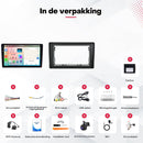 Boscer 2 Din Autoradio - Geschikt voor Fiat Panda (2003-2012) - Draadloos Apple CarPlay & Android Auto - 9 Inch HD Touchscreen - Android 15 - 6+128GB - GPS Navigatie - WiFi, Bluetooth & USB - Achteruitrijcamera & Microfoon