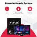 Boscer Autoradio - Geschikt voor Toyota Aygo, Citroën C1 & Peugeot 108 (2015–2020) - 4+64GB Android 15 - 9 Inch HD Touchscreen (1280x720) - Draadloze Apple CarPlay & Android Auto - GPS, WiFi & Bluetooth - Camera & Microfoon