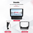 Boscer 2 Din Autoradio - Geschikt voor Renault Trafic, Opel Vivaro & Nissan Primastar (2010-2014) - Draadloos Apple CarPlay & Android Auto - 8-Core Snapdragon - 10.1 Inch HD Touchscreen - WiFi, Bluetooth & USB - Achteruitrijcamera & Microfoon