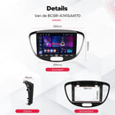 Boscer 2 Din Autoradio - Geschikt voor Hyundai i10 2008-2013 - Draadloos Apple CarPlay & Android Auto - Vernieuwd Bedieningspaneel - 9 Inch HD Touchscreen - Android 15 - 4+64GB - GPS - WiFi, Bluetooth & USB - Achteruitrijcamera & Microfoon