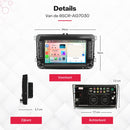 Boscer Autoradio - Geschikt voor Volkswagen, Skoda & Seat - Apple Carplay & Android Auto - Android 13 - 2+64GB - 7 Inch HD Touchscreen - Bluetooth, USB, WiFi & MP5 - Navigatiesysteem - Achteruitrijcamera & Microfoon