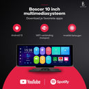Boscer Smart HD Navigatiesysteem PRO - 10.26 Inch Touchscreen - Android 13 4+64GB - Apple Carplay & Android Auto (Draadloos) - Google PlayStore - FM Transmitter - Touchscreen - Bluetooth, SD, USB, Aux, GPS & WiFi - Autoradio - AHD Achteruitrijcamera
