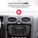 Boscer Autoradio - Geschikt voor Ford Focus, S-Max, Mondeo, Galaxy, C-Max & Kuga - Android 15 - 6+128GB - 7 Inch HD Touchscreen - Apple Carplay & Android Auto - Bluetooth, USB, Wifi & MP5 - Navigatiesysteem - Achteruitrijcamera & Microfoon