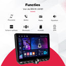 Boscer 2 Din Autoradio - Geschikt voor Renault Trafic, Opel Vivaro & Nissan Primastar (2010-2014) - Draadloos Apple CarPlay & Android Auto - Vernieuwd Bedieningspaneel - 10.1 Inch HD Touchscreen - WiFi & Bluetooth - Achteruitrijcamera & Microfoon