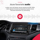Boscer Autoradio Geschikt voor Volkswagen, Skoda & Seat - Apple Carplay & Android Auto - Android 15 - 4+64GB - 7 Inch IPS HD Touchscreen - Bluetooth, USB, USB-C, Wifi & MP5 - Navigatiesysteem - Achteruitrijcamera & Microfoon - 2025 Model