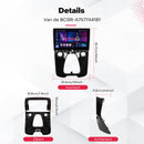 Boscer 2 Din Autoradio - Geschikt voor Toyota Aygo, Citroën C1 & Peugeot 108 (2014-2021) - Draadloos Apple CarPlay & Android Auto - Vernieuwd Bedieningspaneel - 10.1 Inch HD Touchscreen - WiFi & Bluetooth - Achteruitrijcamera & Microfoon