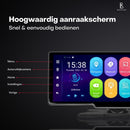 Boscer Smart HD Navigatiesysteem PRO - 10.26 Inch Touchscreen - Android 13 4+64GB - Apple Carplay & Android Auto (Draadloos) - Google PlayStore - FM Transmitter - Touchscreen - Bluetooth, SD, USB, Aux, GPS & WiFi - Autoradio - AHD Achteruitrijcamera