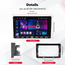 Boscer Android 15 Autoradio - Geschikt voor Fiat Panda (2003-2012) - 9 inch HD IPS Touchscreen - 4+64GB - Draadloze Apple CarPlay & Android Auto - GPS Navigatie - WIFI, Bluetooth & USB - Inclusief Microfoon & AHD Achteruitrijcamera