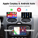 Boscer Autoradio - Geschikt voor Ford Focus, S-Max, Mondeo, Galaxy, C-Max & Kuga - Android 15 - 6+128GB - 7 Inch HD Touchscreen - Apple Carplay & Android Auto - Bluetooth, USB, Wifi & MP5 - Navigatiesysteem - Achteruitrijcamera & Microfoon