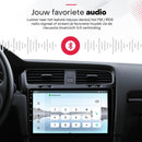 Boscer 2 Din Autoradio - Geschikt voor Toyota Aygo, Citroën C1 & Peugeot 108 (2014-2021) - Draadloos Apple CarPlay & Android Auto - 8-Core Snapdragon 4+64GB - 10.1 Inch HD Touchscreen - WiFi, Bluetooth & USB - Achteruitrijcamera & Microfoon