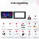 Boscer Android 15 Autoradio - Geschikt voor Fiat Panda (2003-2012) - 9 inch HD IPS Touchscreen - 4+64GB - Draadloze Apple CarPlay & Android Auto - GPS Navigatie - WIFI, Bluetooth & USB - Inclusief Microfoon & AHD Achteruitrijcamera