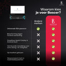 Boscer 1Din Autoradio - Apple Carplay & Android Auto (Draadloos) - 7" HD Handmatig Klapscherm - USB, Aux, Bluetooth - MP5 - Achteruitrijcamera & Microfoon