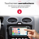 Boscer Autoradio - Geschikt voor Ford Focus, S-Max, Mondeo, Galaxy, C-Max & Kuga - Android 15 - 6+128GB - 7 Inch HD Touchscreen - Apple Carplay & Android Auto - Bluetooth, USB, Wifi & MP5 - Navigatiesysteem - Achteruitrijcamera & Microfoon