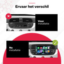 Boscer Autoradio - Geschikt voor Fiat 500 2007-2015 - Android 13 - Apple Carplay & Android Auto (Draadloos) - 2+32GB - 7 Inch HD Touchscreen - GPS Navigatiesysteem - Wit - Achteruitrijcamera & Microfoon - 2025 Model