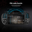 Boscer Autoradio - Geschikt voor Fiat 500 2007-2015 - Android 13 - Apple Carplay & Android Auto (Draadloos) - 2+32GB - 7 Inch HD Touchscreen - GPS Navigatiesysteem - Wit - Achteruitrijcamera & Microfoon - 2025 Model