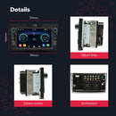 Boscer Autoradio - Geschikt voor Opel - Android 15 - Apple Carplay & Android Auto (Draadloos) - 7 Inch HD Touchscreen - GPS, Bluetooth, USB, SD & MP5 - Navigatiesysteem - Demontagesleutels, Achteruitrijcamera & Microfoon