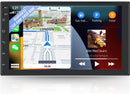 Boscer Autoradio 2Din Universeel - Android 13 - Apple Carplay & Android Auto (Draadloos) - 2+64GB - 7 Inch HD Touchscreen - GPS Navigatiesysteem - Achteruitrijcamera
