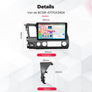 Boscer autoradio voor Honda Civic (2006-2011) – afbeelding 4