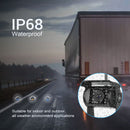 Boscer Achteruitrijcamera set Pro – Draadloos – 7 Inch HD Scherm (1024×600) – Dual 1080P Camera's – IP68 Waterdicht – BSD Dodehoek Detectie – Nachtzicht – Geschikt voor Auto, Bus, Camper, Caravan, Vrachtwagen & Landbouw – afbeelding 1