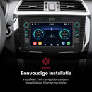 Boscer® Autoradio Geschikt voor Opel - Android 13 - Apple Carplay & Android Auto (Draadloos) - 2+64GB - 7 Inch HD Touchscreen - GPS, Bluetooth, USB, SD & MP5 - Navigatiesysteem - Grijs - Demontagesleutels, Achteruitrijcamera & Microfoon