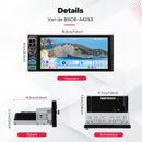 Boscer 1Din Autoradio Universeel – afbeelding 11