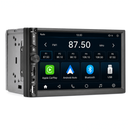 Boscer Autoradio 2Din Universeel - Apple Carplay & Android Auto - 7 Inch HD Touchscreen - USB - AUX - Bluetooth - Externe Microfoon & Achteruitrijcamera hoofdfoto