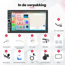 Boscer 2DIN Android 15 Autoradio – 7 Inch HD IPS Touchscreen – 6+128GB – Draadloze Apple CarPlay & Android Auto – GPS, Bluetooth, WiFi, USB & USB-C – Inclusief Achteruitrijcamera & Microfoon – afbeelding 12