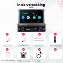 Boscer 1 Din Autoradio met Klapscherm – afbeelding 12