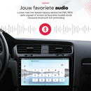 De universele radio uit deze set: Boscer Autoradio 2Din Universeel - Android 15 - Apple Carplay & Android Auto (Dr