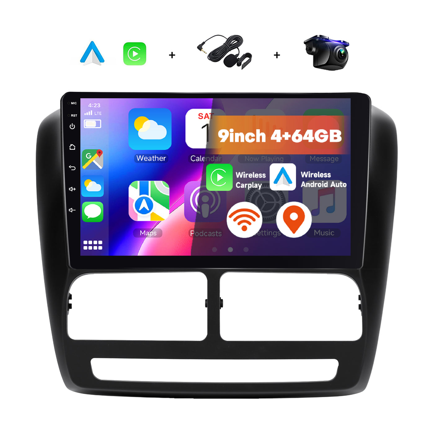 Boscer autoradio voor Fiat Doblo (2010-2015) – afbeelding 1