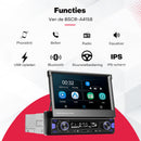 Boscer 1 Din Autoradio met Klapscherm – afbeelding 5