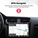 Boscer Autoradio 2Din Universeel - Apple Carplay & Android Auto (Draadloos) - Android 15 - 4+64GB - 9 Inch HD IPS Touchscreen - GPS Navigatiesysteem - USB, Bluetooth, WiFi & MP5 - Achteruitrijcamera & Microfoon