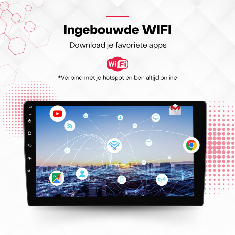 Boscer® Autoradio Geschikt voor Kia Picanto 2011-2017 - Android 15 - 4+64GB - Apple Carplay & Android Auto (Draadloos) - 9 Inch HD IPS Touchscreen - Bluetooth - GPS Navigatiesysteem - AHD Achteruitrijcamera - 2025 Model