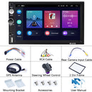 Boscer Autoradio 2Din Universeel – afbeelding 1
