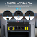 Boscer 1Din Autoradio met Ingebouwde Telefoonhouder – afbeelding 8