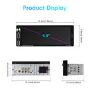 Boscer 1Din Autoradio Universeel – afbeelding 12