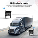 Boscer Achteruitrijcamera set Pro – Draadloos – 7 Inch HD Scherm (1024×600) – Dual 1080P Camera's – IP68 Waterdicht – BS