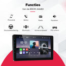 Functies: bellen, Bluetooth, FM-radio, equalizer, stuurwielbediening en IPS-scherm