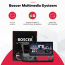 Boscer multimediasysteem: 10 inch scherm met draadloos CarPlay en Android Auto